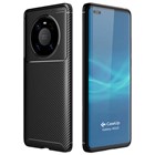 CaseUp Huawei Mate 40 Pro Kılıf Fiber Design Siyah